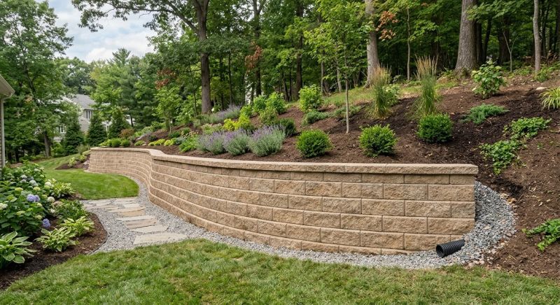 Retention Wall Installation in Volusia County, FL