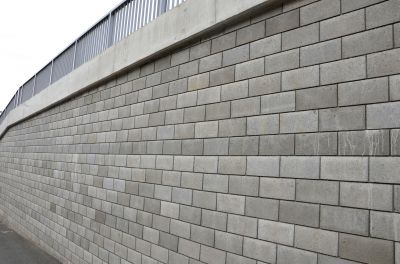 Block Retaining Wall Installation in Deland, FL