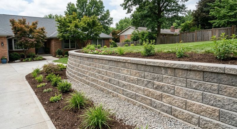 Block Retaining Wall Installation in Honolulu, HI