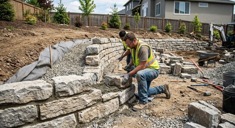 Hardscape Wall Construction in Deland, FL