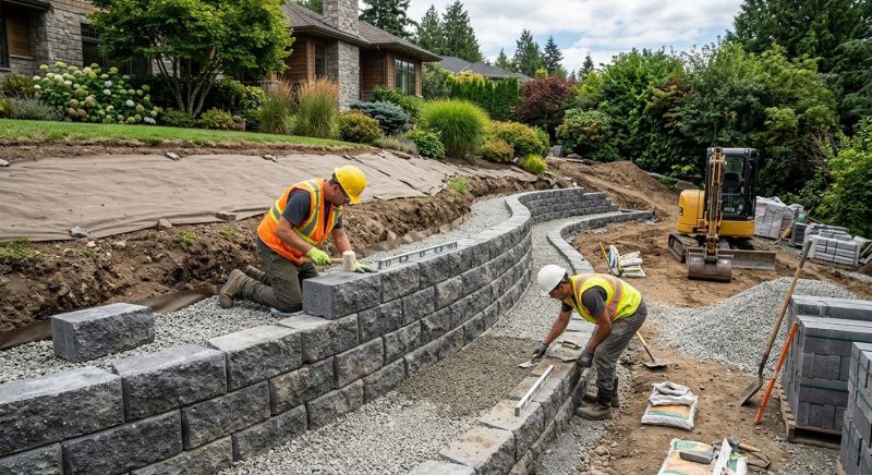 Hardscape Wall Construction in Vero Beach, FL