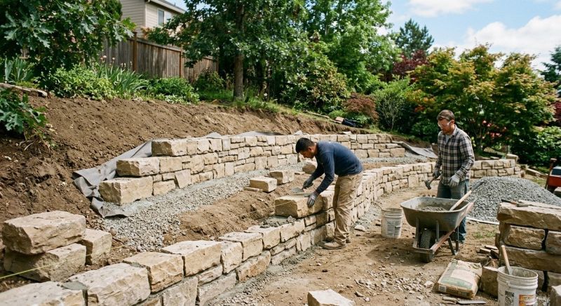 Hardscape Wall Construction in Honolulu, HI