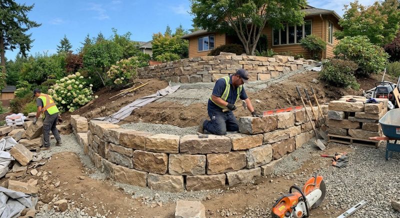 Hardscape Wall Construction in Volusia County, FL