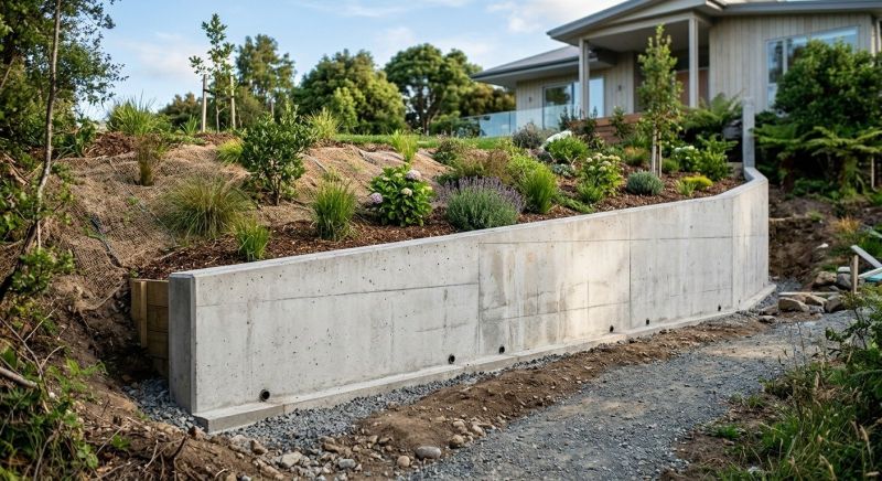 Retaining Wall Installation in Sonoma County, CA