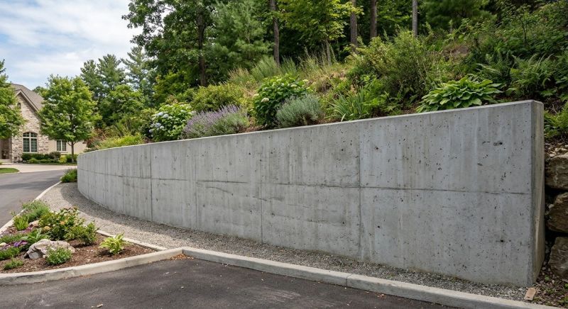 Retention Wall Construction in Volusia County, FL