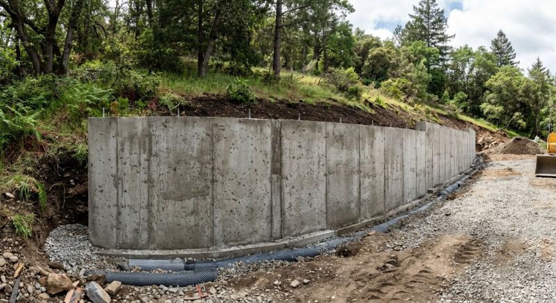 Retention Wall Construction in Deland, FL